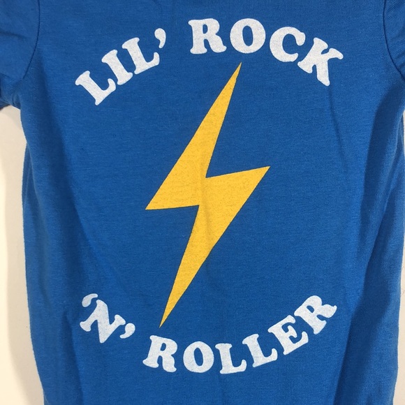 Junk Food blue bodysuit size 9-12 months - Picture 2 of 7